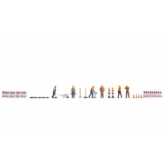 Noch 16262 Figuren-Themenwelt “Strassenarbeiten” - H0 (1:87)