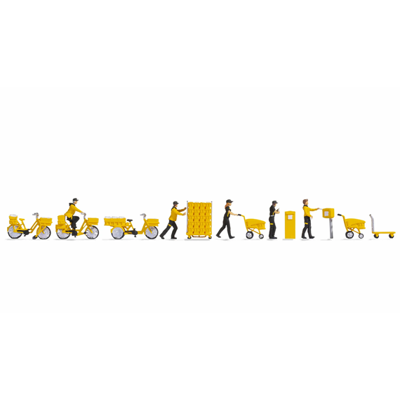 Noch 16265 Figuren-Themenwelt “Post” - H0 (1:87)