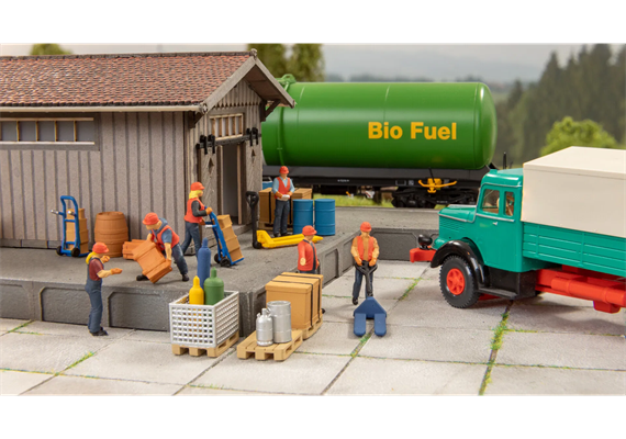 Noch 16266 Figuren-Themenwelt “Güterverladung” - H0 (1:87) | Bild 2