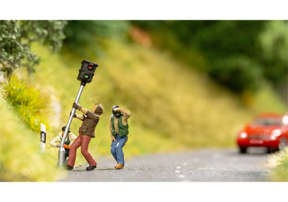 Noch 16611 Funny-Scenes „Zu schnell" - H0 (1:87) | Bild 2