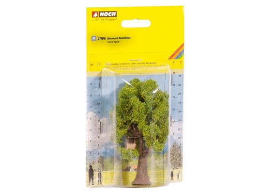 Noch 21766 Baum mit Baumhaus 10cm hoch - N (1:160) | Bild 1