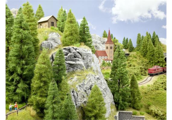 Noch 24601 Laubbäume, 16 Stück - H0 (1:87) | Bild 3