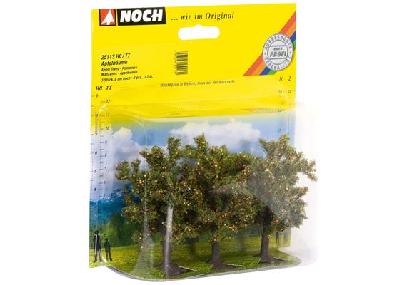 NOCH 25113 3 Apfelbäume, 8 cm hoch | Bild 2