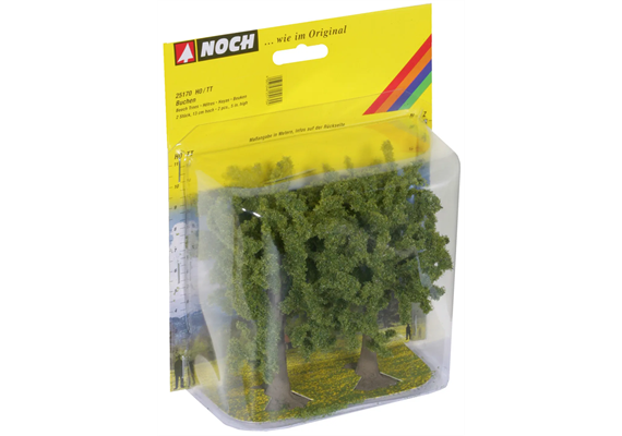 Noch 25170 Buchen, 2 Stück - H0 (1:87) | Bild 2