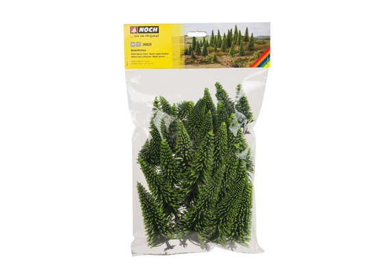 Noch 26825 Modellfichten, 25 Stück, Höhe 5 - 14 cm | Bild 2