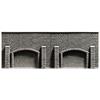 NOCH 34859 Arkadenmauer extra lang, 39,6 x 7,4 cm - N (1:160)