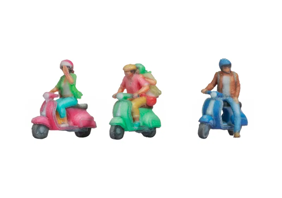 Noch 35835 Motorrollerfahrer - N (1:160)