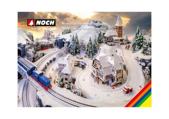 Noch 36997 Figuren-Adventskalender mit 24 Figuren - N (1:160) | Bild 2
