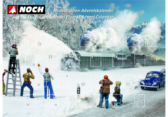 Noch 36998 Figuren-Adventskalender - N (1:160)
