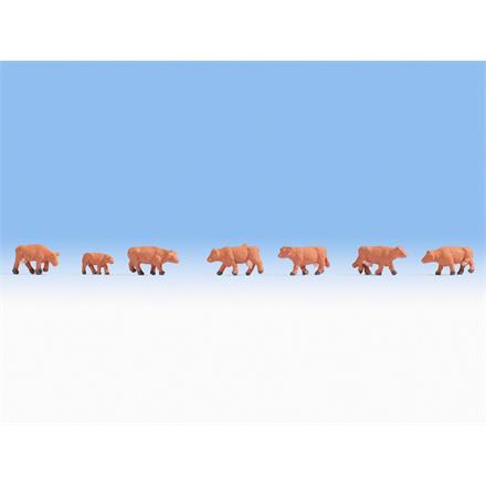 Noch 44252 Kühe braun, Z