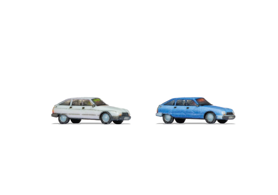 Noch 44603 Citroën GSA blau und grau, 2 Stück - Z (1:220) | Bild 1
