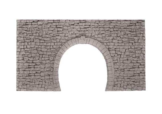 Noch 58027 Tunnel-Portal, 2-gleisig, 23 x 12,7 cm - H0m, H0e | Bild 1