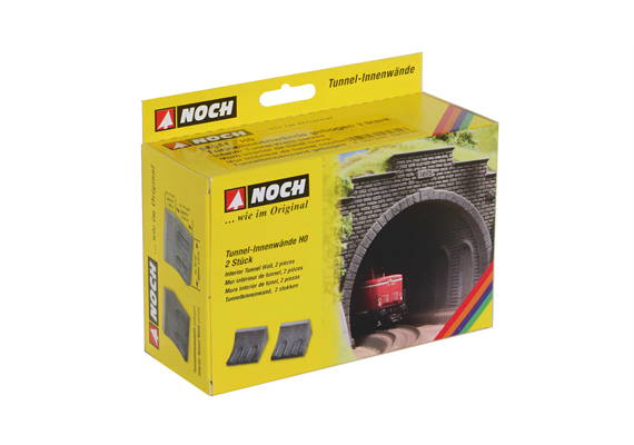 NOCH 58031 Tunnel-Innenwand, gebogen, 2 Stück - H0 (1:87) | Bild 2