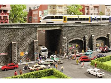 Noch 58055 Mauer extra lang PROFI-plus - H0 (1:87)