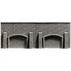 NOCH 58059 Arkadenmauer extra lang, 66,8 x 12,5 cm - H0 (1:87)