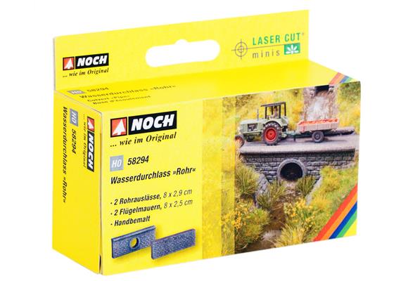 Noch 58294 Wasserdurchlass “Rohr” - H0 1:87 | Bild 4