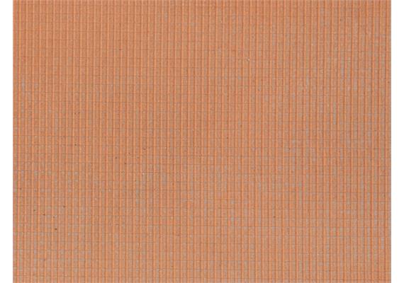 Noch 60355 Strukturfolie Dachstein rot - H0 1:87 | Bild 1