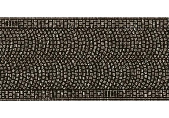 NOCH 60430 Kopfsteinpflaster, 50 mm breit, in 2 Rollen à 1 m - H0 (1:87) | Bild 1