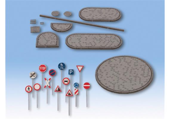NOCH 60525 Strassen-Deko-Set | Bild 1
