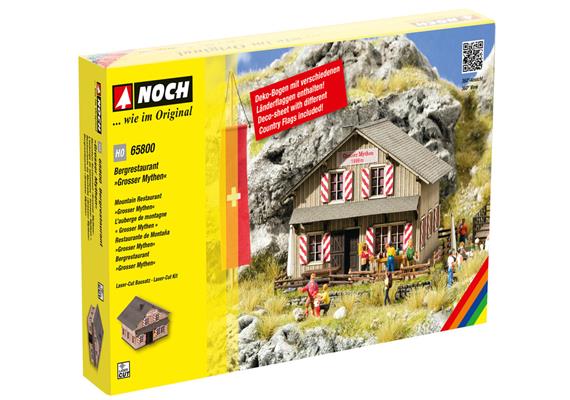 Noch 65800 Laser-Cut Bergrestaurant “Grosser Mythen” - H0 (1:87) | Bild 5
