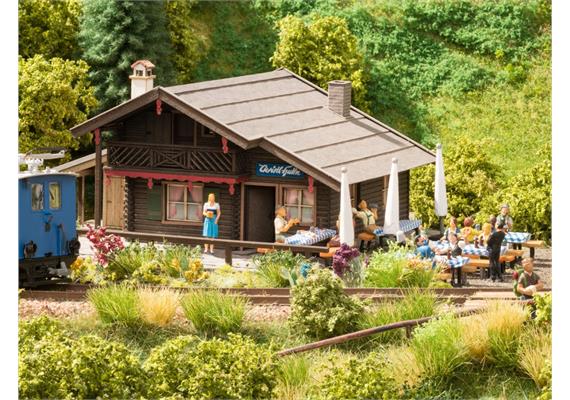 Noch 66403 L-C Christl-Hütte mit micro-motion Kellnerin | Bild 1