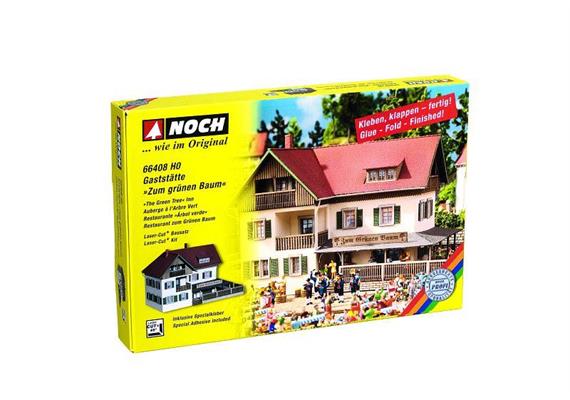 Noch 66408 Laser-Cut Gaststätte zum Grünen Baum HO | Bild 3