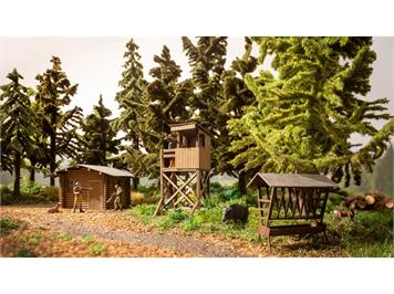 Noch 66806 Laser-Cut Deko-Set "Im Wald" - H0 (1:87)