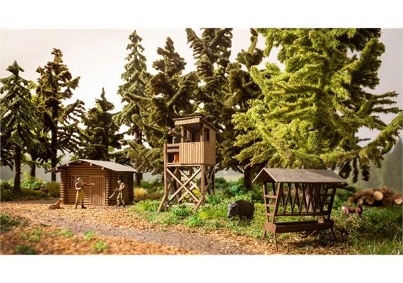 Noch 66806 Laser-Cut Deko-Set "Im Wald" - H0 (1:87) | Bild 1