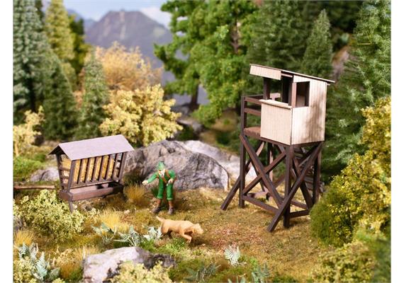 Noch 67137 Jägerstand & Futterkrippe, Spur 0, 1:45 | Bild 2