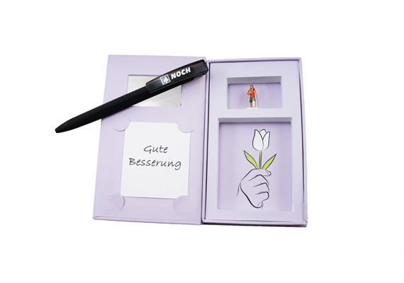 NOCH 99506 Geschenkbox „Gute Besserung”, 9 cm x 15 cm, 2,5 cm hoch | Bild 6