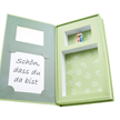 NOCH 99509 Geschenkbox „Glückwunsch zum Baby”, 9 cm x 15 cm, 2,5 cm hoch | Bild 6