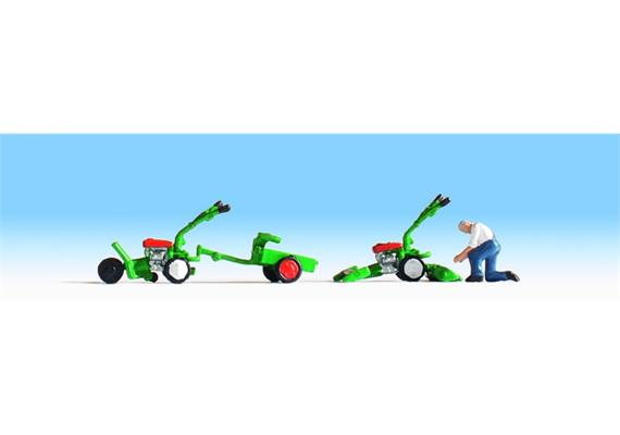 NOCH Balkenmäher und Zubehör HO