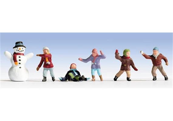 NOCH Kinder im Schnee