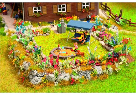Noch Landschafts-Themenset "Blumengarten"