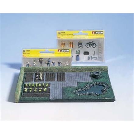 NOCH Set Schrebergarten HO