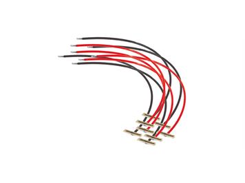 Peco PL-82 Schienenverbinder mit Kabel Code 55/80, 4 Paar - N (1:160)