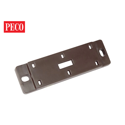 Peco PL-9 Montageplatten für Weichenmotoren der Serie PL-10E, Inhalt 5 Stück