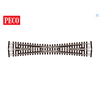 Peco SL-394F Kreuzung lang Code 55, 10°, insulfrog - N (1:160)