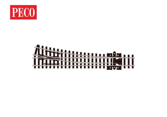 Peco SL-395 Weiche rechts mittler Radius, Code 80, insulfrog - N (1:160)