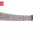 Peco SL-86 Bogenweiche rechts 12°, Code 100 - H0 1:87 | Bild 1