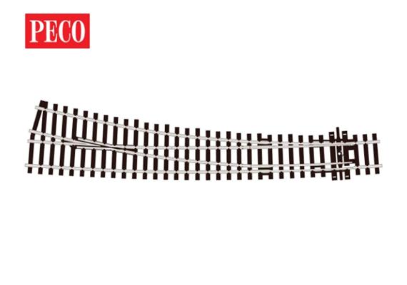 Peco SL-86 Bogenweiche rechts 12°, Code 100 - H0 1:87 | Bild 1
