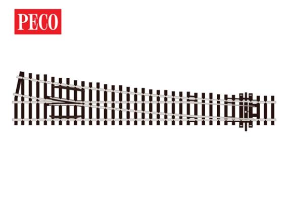 Peco SL-E88 Weiche rechts grosser Radius Cd100 electrofrog - H0 (1:87)