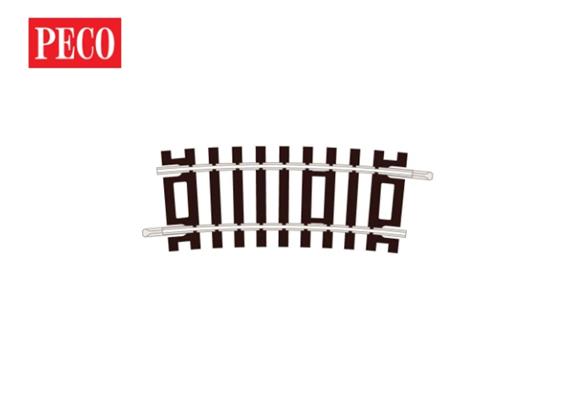 Peco ST-222 Gleis gebogen Radius 1 (371 mm, 11,25°, 1/32) Cd. 100 - H0 (1:87)