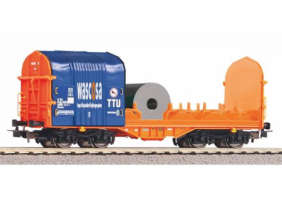 PIKO 24606 NL-Wasco Schiebeplanewagen Shimmns Wascosa mit geöffneter Plane, Ep. VI - H0