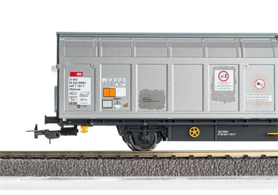 PIKO 24642 Großraumschiebewandwagen Habillns SBB VI - H0 (1:87) | Bild 4