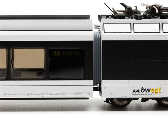 PIKO 27504 SBB Gtw 2/6 Thurbo 3teilig 733-1 mit 2 Stromabnehmern, DC 2L, dig./Sound - H0 | Bild 6