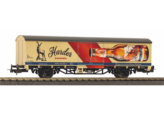 PIKO 27727 BLS gedeckter Güterwagen Rugenbräu, Ep VI - H0 (1:87)