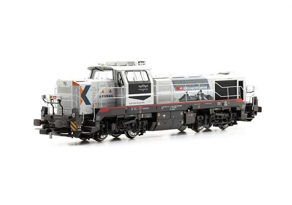 PIKO 52376 D-NXRL Nexrail Diesellok SBB Alppiercer DE 18 108-2, DC analog - H0 (1:87) | Bild 4