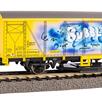 PIKO 54309 SBB Schienenreinigungswagen gelb mit Graffiti, Ep.V - H0 (1:87) | Bild 4