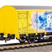PIKO 54309 SBB Schienenreinigungswagen gelb mit Graffiti, Ep.V - H0 (1:87) | Bild 2